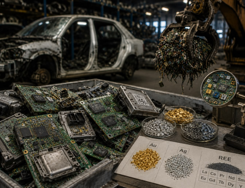 La miniera urbana su quattro ruote